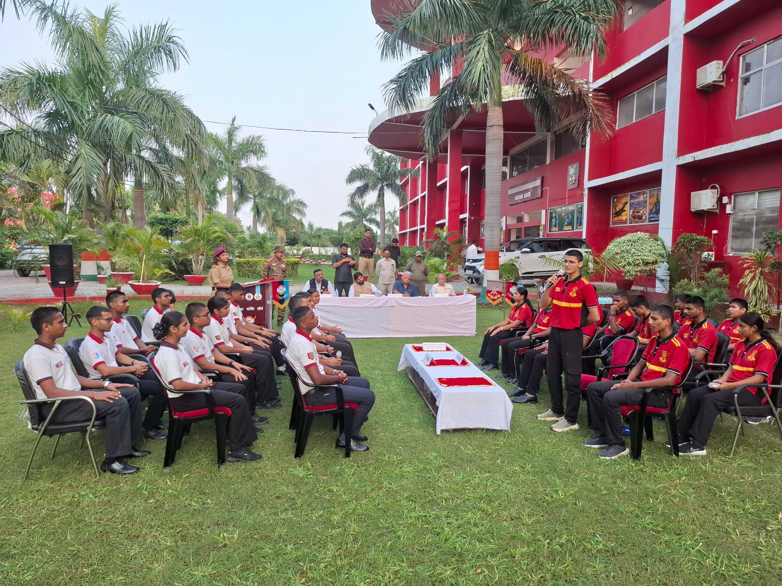 Debate competition at a CMDA event