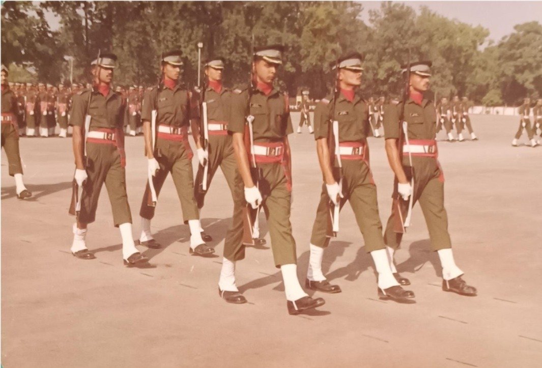 Discipline, drill and military bearing