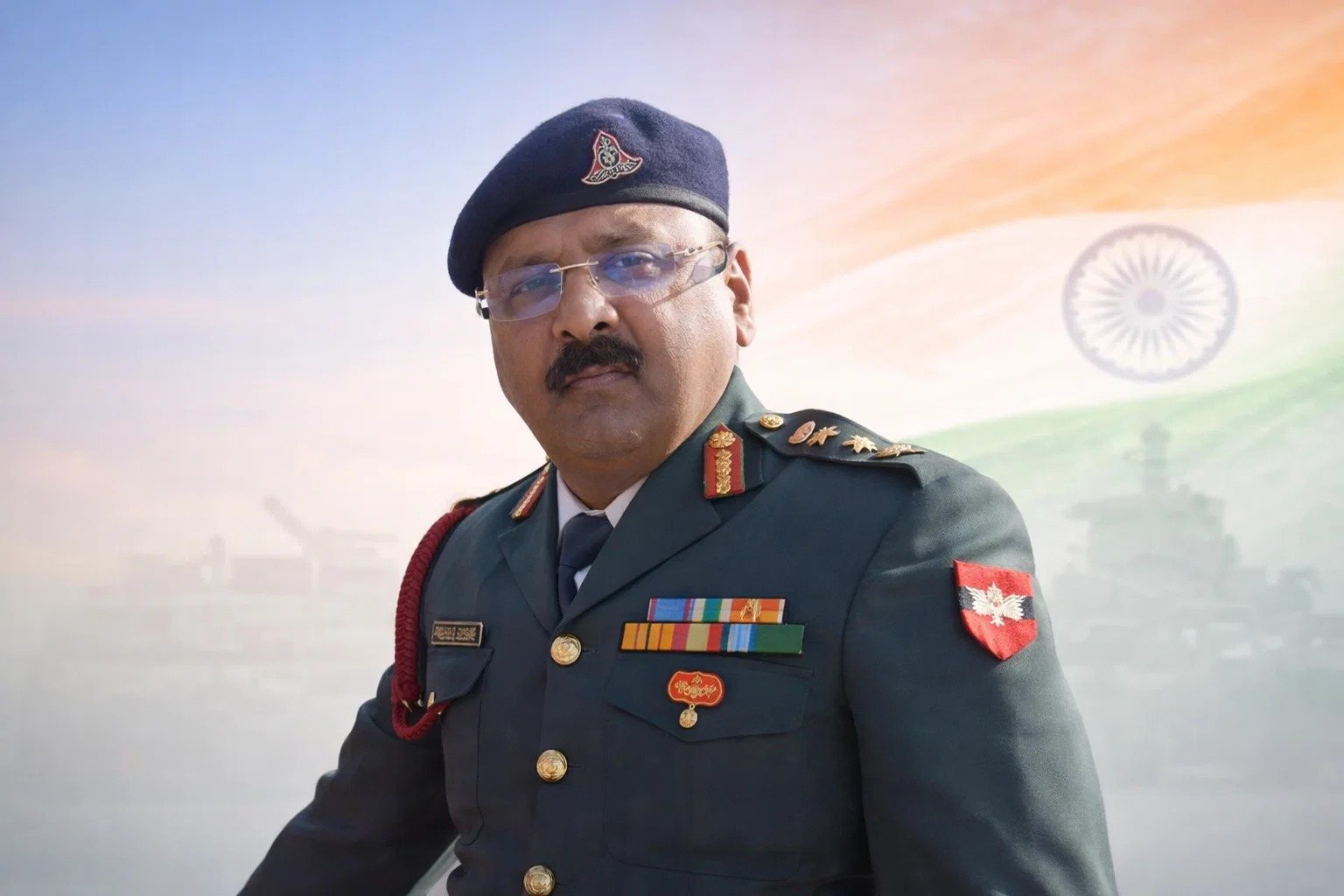Col Dr Bhasker Gupta in Indian Army uniform